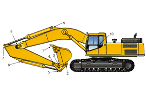 excavator-345